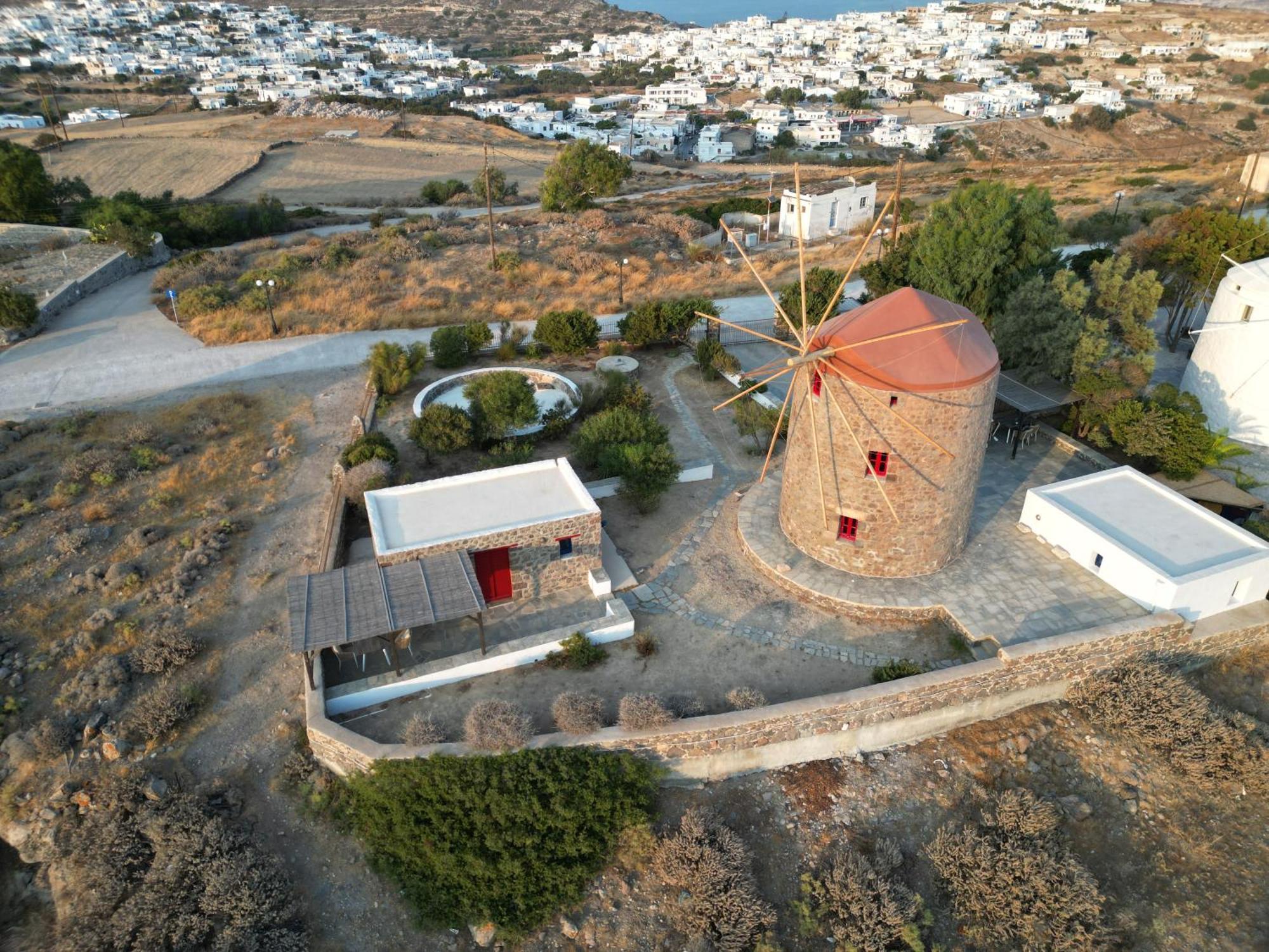 Marketos Windmill And Houses Tripití Exterior foto
